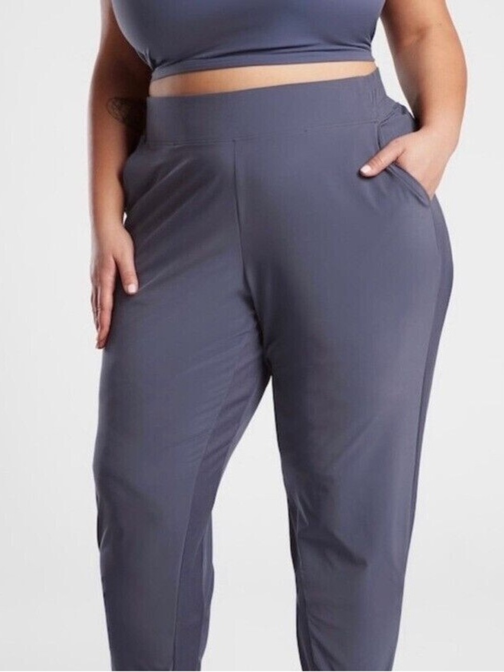 Athleta Curvy Brooklyn Ankle Pants in Dusk Violet, Women’s Plus size 22